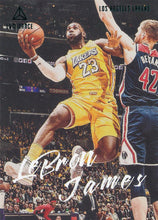 Load image into Gallery viewer, 2019-20 Panini Chronicles Basketball Cards TEAL Parallels: #162 LeBron James  - Los Angeles Lakers
