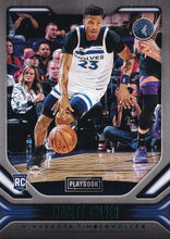 Load image into Gallery viewer, 2019-20 Panini Chronicles Basketball Cards TEAL Parallels: #173 Jarrett Culver RC - Minnesota Timberwolves

