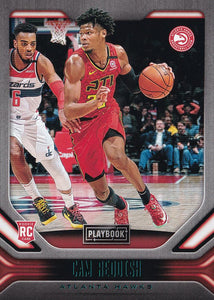 2019-20 Panini Chronicles Basketball Cards TEAL Parallels: #183 Cam Reddish RC - Atlanta Hawks