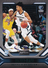Load image into Gallery viewer, 2019-20 Panini Chronicles Basketball Cards TEAL Parallels: #190 Brandon Clarke RC - Memphis Grizzlies
