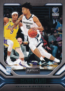 2019-20 Panini Chronicles Basketball Cards TEAL Parallels: #190 Brandon Clarke RC - Memphis Grizzlies