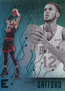 2019-20 Panini Chronicles Basketball Cards TEAL Parallels: #204 Daniel Gafford RC - Chicago Bulls