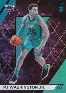 2019-20 Panini Chronicles Basketball Cards TEAL Parallels: #288 PJ Washington Jr. RC - Charlotte Hornets
