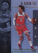 Load image into Gallery viewer, 2019-20 Panini Illusions Basketball Cards #1-100: #7 De&#39;Aaron Fox  - Sacramento Kings
