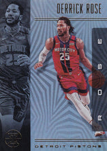Load image into Gallery viewer, 2019-20 Panini Illusions Basketball Cards #1-100: #9 Derrick Rose  - Detroit Pistons
