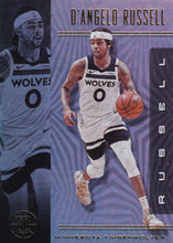 Load image into Gallery viewer, 2019-20 Panini Illusions Basketball Cards #1-100: #12 D&#39;Angelo Russell  - Minnesota Timberwolves
