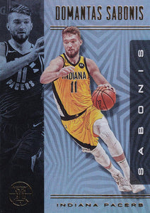 2019-20 Panini Illusions Basketball Cards #1-100: #29 Domantas Sabonis  - Indiana Pacers