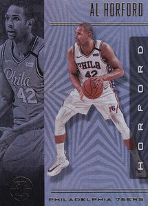 2019-20 Panini Illusions Basketball Cards #1-100: #33 Al Horford  - Philadelphia 76ers