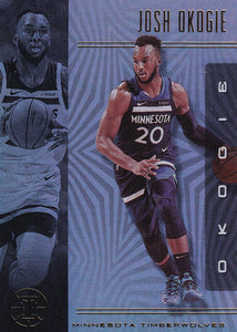 2019-20 Panini Illusions Basketball Cards #1-100: #34 Josh Okogie  - Minnesota Timberwolves
