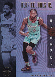 2019-20 Panini Illusions Basketball Cards #1-100: #39 Derrick Jones Jr.  - Miami Heat