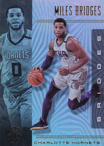 2019-20 Panini Illusions Basketball Cards #1-100: #41 Miles Bridges  - Charlotte Hornets