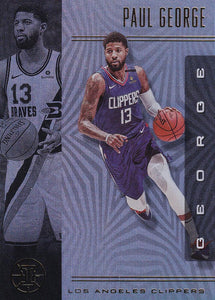2019-20 Panini Illusions Basketball Cards #1-100: #52 Paul George  - Los Angeles Clippers
