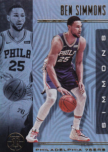 2019-20 Panini Illusions Basketball Cards #1-100: #71 Ben Simmons  - Philadelphia 76ers