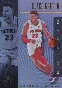 2019-20 Panini Illusions Basketball Cards #1-100: #80 Blake Griffin  - Detroit Pistons