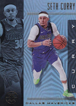 Load image into Gallery viewer, 2019-20 Panini Illusions Basketball Cards #1-100: #92 Seth Curry  - Dallas Mavericks
