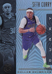 2019-20 Panini Illusions Basketball Cards #1-100: #92 Seth Curry  - Dallas Mavericks