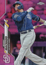 Load image into Gallery viewer, 2020 Topps Chrome Baseball PINK REFRACTORS (1-100)  ~ Pick your card

