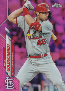 2020 Topps Chrome Baseball PINK REFRACTORS (1-100)  ~ Pick your card