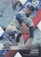 Load image into Gallery viewer, 2020 Topps Chrome Baseball DECADE OF DOMINANCE INSERTS ~ Pick your card
