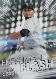 2020 Topps Chrome Baseball FRESHMAN FLASH INSERTS ~ Pick your card