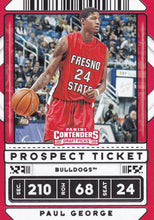 Load image into Gallery viewer, 2020-21 Panini Contenders Draft BASE Basketball Cards ~ Pick your card
