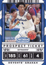 Load image into Gallery viewer, 2020-21 Panini Contenders Draft BASE Basketball Cards ~ Pick your card
