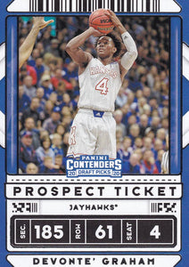 2020-21 Panini Contenders Draft BASE Basketball Cards ~ Pick your card