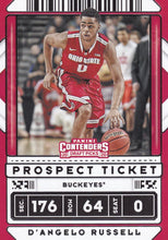 Load image into Gallery viewer, 2020-21 Panini Contenders Draft BASE Basketball Cards ~ Pick your card
