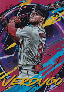 2020 Topps Fire Baseball FLAME RED FOIL PARALLELS ~ Pick your card