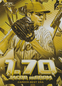 2020 Topps Fire Baseball SHATTERING STATS GOLD MINTED INSERTS ~ Pick your card