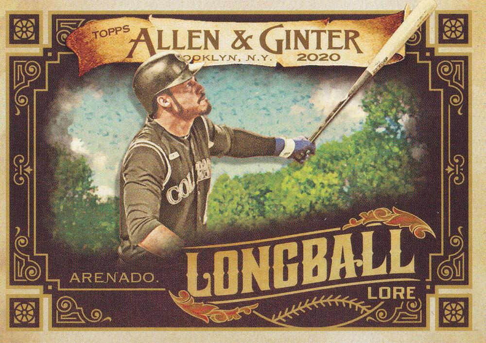 2020 Topps Allen & Ginter LONGBALL LORE Inserts ~ Pick your card
