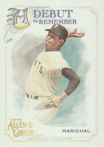 2020 Topps Allen & Ginter A DEBUT TO REMEMBER Inserts ~ Pick your card