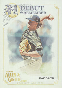 2020 Topps Allen & Ginter A DEBUT TO REMEMBER Inserts ~ Pick your card