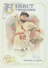 Load image into Gallery viewer, 2020 Topps Allen &amp; Ginter A DEBUT TO REMEMBER Inserts ~ Pick your card
