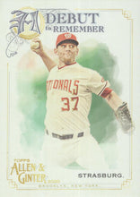 Load image into Gallery viewer, 2020 Topps Allen &amp; Ginter A DEBUT TO REMEMBER Inserts ~ Pick your card
