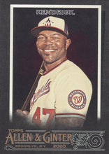 Load image into Gallery viewer, 2020 Topps Allen &amp; Ginter X BASE Cards #201-350 ~ Pick your card
