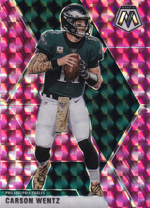 2020 Panini Mosaic NFL PINK CAMO Parallels ~ Pick Your Cards