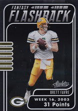 Load image into Gallery viewer, 2020 Panini Absolute NFL Football FANTASY FLASHBACK Inserts ~ Pick Your Cards
