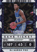 Load image into Gallery viewer, 2020-21 Panini Contenders Draft Basketball GREEN EXPLOSION Parallels ~ Pick your card
