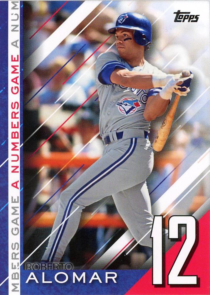 2020 Topps Update A NUMBERS GAME Inserts ~ Pick your card