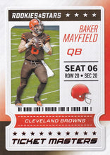 Load image into Gallery viewer, 2020 Panini Rookies &amp; Stars NFL TICKET MASTERS Inserts ~ Pick Your Cards
