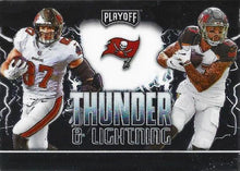 Load image into Gallery viewer, 2020 Panini Playoff NFL Football THUNDER &amp; LIGHTNING Inserts ~ Pick Your Cards
