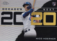 Load image into Gallery viewer, 2020 Topps Chrome Update Baseball DECADE&#39;S NEXT Inserts ~ Pick your card
