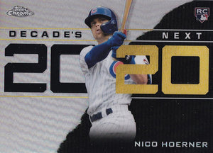 2020 Topps Chrome Update Baseball DECADE'S NEXT Inserts ~ Pick your card