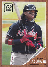 Load image into Gallery viewer, 2021 Topps Series 1 Baseball 70 YEARS of TOPPS Inserts ~ Pick your card
