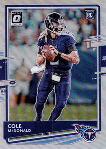2020 Donruss Optic NFL Football Cards SILVER HOLO Rookie Parallels ~ Pick Your Cards