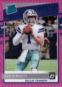 2020 Donruss Optic NFL Football Cards PINK Rookie Parallels ~ Pick Your Cards