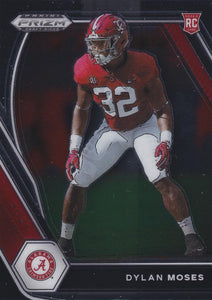 2021 Panini Prizm Draft Picks Collegiate Football Cards #101-200 ~ Pick Your Cards