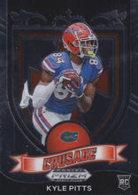 Load image into Gallery viewer, 2021 Panini Prizm Draft Picks Collegiate Football Cards #101-200 ~ Pick Your Cards
