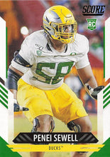 Load image into Gallery viewer, 2021 Panini Score NFL Football Cards #301-400 ~ Pick Your Cards
